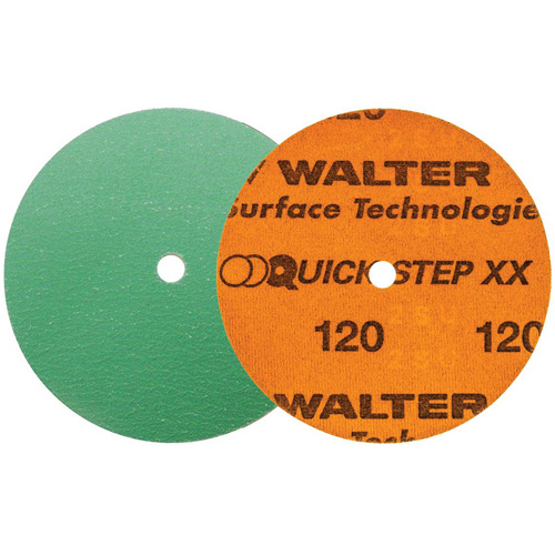 Disque de ponçage QUICK-STEP XX, dia 5", Grain 120, C&eacute;ramique PB Rental Co. Ltd.