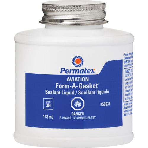 Scellant liquide Form-A-Gasket no 3, 118 ml, Bouteille PB Rental Co. Ltd.