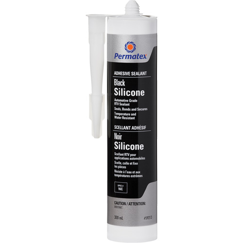 Scellant adh&eacute;sif RTV, 300 ml, Cartouche, Noir PB Rental Co. Ltd.