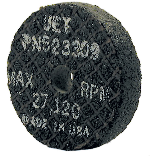 Resin Bonded Straight Wheel for Steel, 2" x 1/2", 3/8" Arbor, Type 1 PB Rental Co. Ltd.
