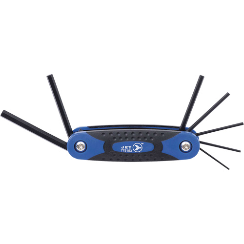 JFHK-7M Folding Hex Key Set, 7 Pcs., Metric PB Rental Co. Ltd.