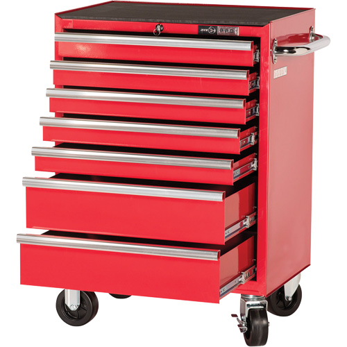 PRC2707 Armoire roulante de s&eacute;rie Pro, 7 tiroirs, 27" la x 16" p x Rouge PB Rental Co. Ltd.