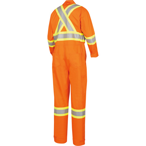 5555T High-Visibility Flame-Resistant Coveralls, Size 40, High Visibility Orange, 9.5 cal/cm² PB Rental Co. Ltd.