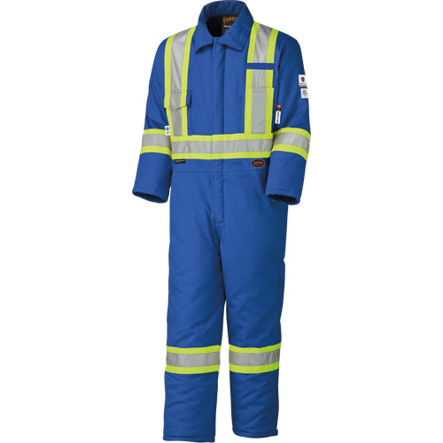5522A High Visibility FR Rated & Arc Rated Safety Coveralls, Size 2X-Large, Royal Blue, 58 cal/cm² PB Rental Co. Ltd.