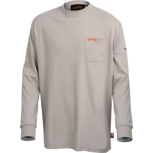 333 Flame-Resistant Long-Sleeved Cotton Shirt, 2X-Large, Grey PB Rental Co. Ltd.