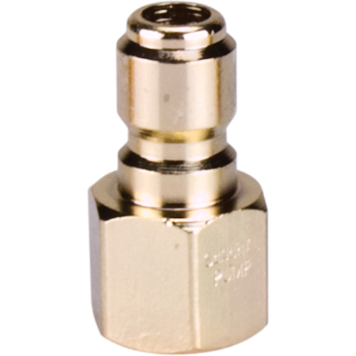 3/8" Female Plated Steel Quick Disconnect Plug PB Rental Co. Ltd.