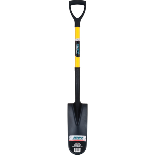 Drain Spade Shovels, Tempered Steel, 16" x 6" Blade, 28-1/2" L, D-Grip Handle PB Rental Co. Ltd.