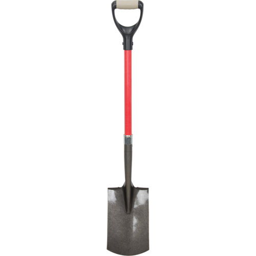 Pelles robustes, Fibre de verre, Lame Acier au carbone, Manche en Prise en D, Longueur 30-1/2" PB Rental Co. Ltd.