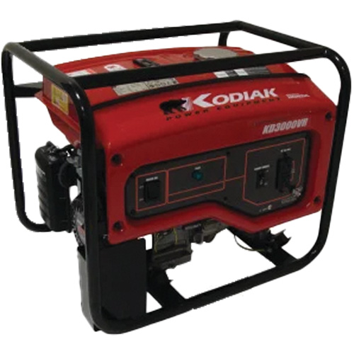 Kodiak KD3000VR Portable Generator, 2400 W Rated, 120 V, 16 L Tank PB Rental Co. Ltd.
