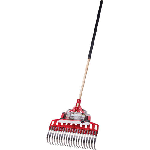 Multi-Purpose Lawn Rake, 20" Blade, 20 Tines, Hardwood Handle, Steel Blade PB Rental Co. Ltd.