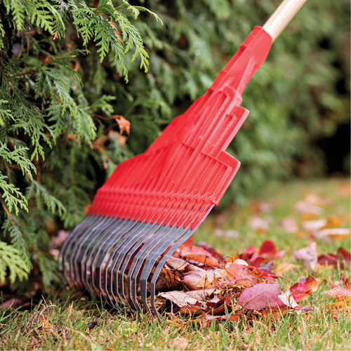 Multi-Purpose Lawn Rake, 20" Blade, 20 Tines, Hardwood Handle, Steel Blade PB Rental Co. Ltd.