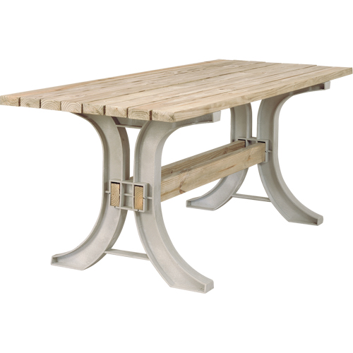 2x4 Basics&reg; Picnic Table, 8' L x 30" W, Sand PB Rental Co. Ltd.