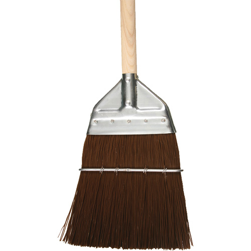 Railway & Track Broom, Wood Handle, Polypropylene Bristles, 56" L PB Rental Co. Ltd.