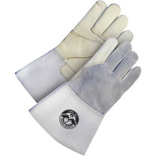 Gander Brand Utility Grain Leather Welder Gloves, Grain Cowhide, Size Large PB Rental Co. Ltd.
