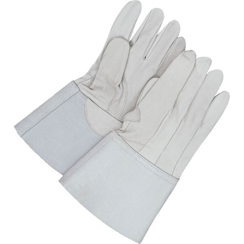 Gants de soudage &agrave; l'arc TIG Gander Brand, Cuir fleur de ch&egrave;vre, Taille 10 PB Rental Co. Ltd.