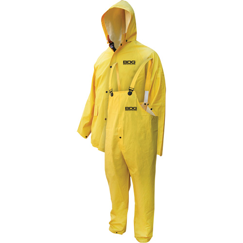 Deny 3-Piece FR Rainwear Suit, 2X-Large, Yellow PB Rental Co. Ltd.