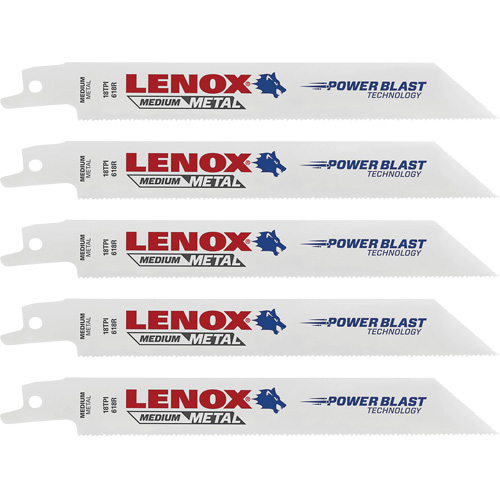 Hacksaw Blades, Bi-Metal, 18 TPI, 6" L x 3/4" W PB Rental Co. Ltd.