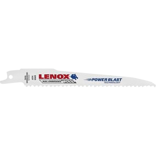 Wood Reciprocating Saw Blade, Bi-Metal, 6 TPI, 6" L x 3/4" W PB Rental Co. Ltd.