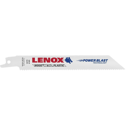 General Purpose Reciprocating Saw Blades, Bi-Metal, 10 TPI, 8" L x 3/4" W PB Rental Co. Ltd.