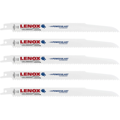 Wood Cutting Reciprocating Saw Blades, Bi-Metal, 6 TPI, 9" L x 3/4" W PB Rental Co. Ltd.