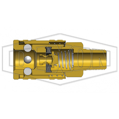 M-Series ARO Pneumatic Manual Coupler, 1/4" PB Rental Co. Ltd.
