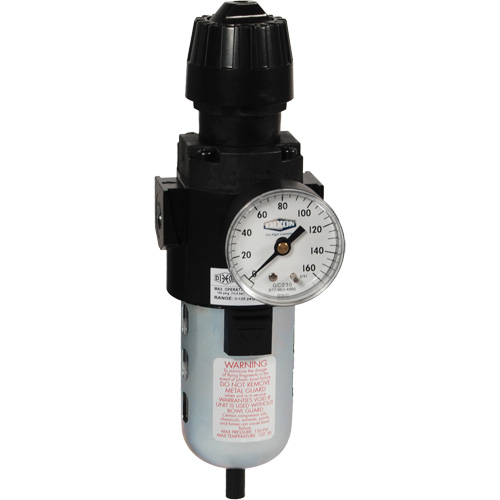 Wilkerson Compact Filter/Regulator, 1/2" NPT, 150 PSI Max. PSI, Standard PB Rental Co. Ltd.