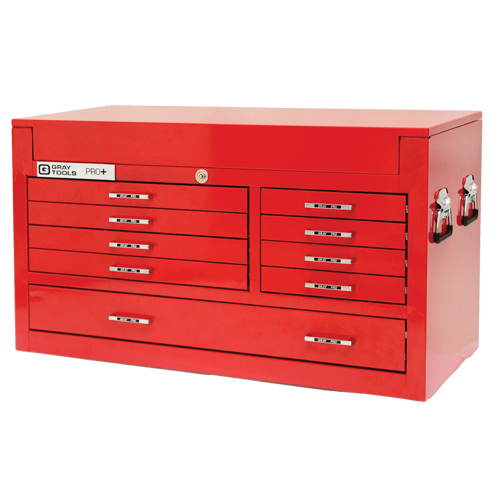 PRO+ Series Top Chest, 42" W, 9 Drawers, Red PB Rental Co. Ltd.