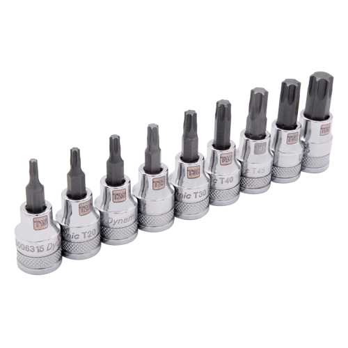 Standard Socket Set, Torx&reg;, 3/8" Drive, 9 Pcs PB Rental Co. Ltd.