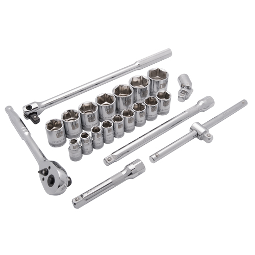 Jeu de douilles SAE, 22 Mcx, Prise de 1/2" PB Rental Co. Ltd.