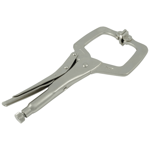 Locking Clamp Pliers with Swivel Pads, 6" Length, C-Clamp PB Rental Co. Ltd.