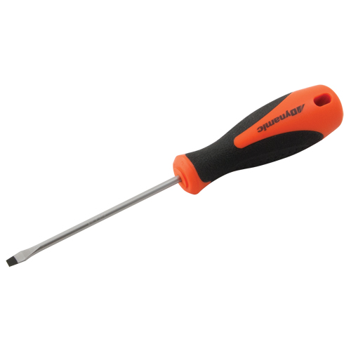 Slotted Screwdriver, 5/32" Tip, Round, 8" L, Cushion Grip Handle PB Rental Co. Ltd.