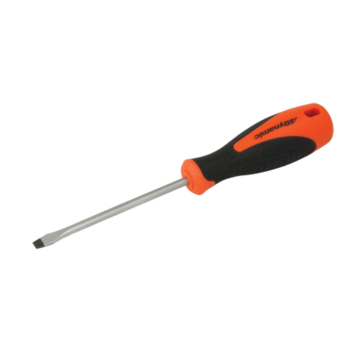 Slotted Screwdriver, 3/16" Tip, Round, 8" L, Cushion Grip Handle PB Rental Co. Ltd.