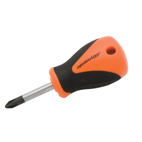 Tournevis court Phillips, #2, 3-4/5" l, Prise Coussin&eacute;e PB Rental Co. Ltd.