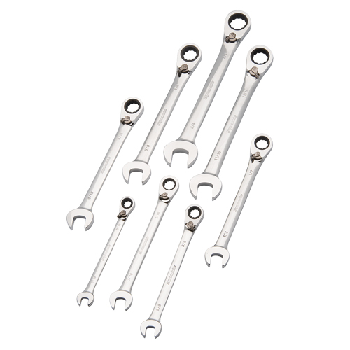 Reversible Wrench Set, Combination, 8 Pieces, Imperial PB Rental Co. Ltd.