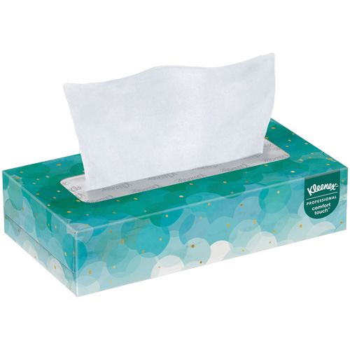 Kleenex&reg; Facial Tissue, 2 Ply, 7.8" L x 8.3" W, 100 Sheets/Box PB Rental Co. Ltd.