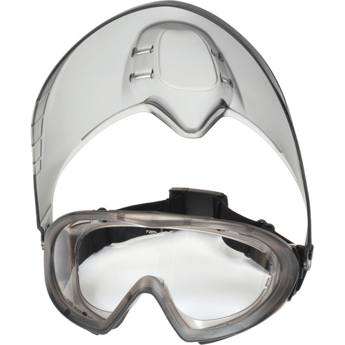 Lunettes de s&eacute;curit&eacute; Capstone Shield avec &eacute;cran facial amovible, Lentille Transparent, Antibu&eacute;e, Ventilation Directe/Ferm&eacute; PB Rental Co. Ltd.