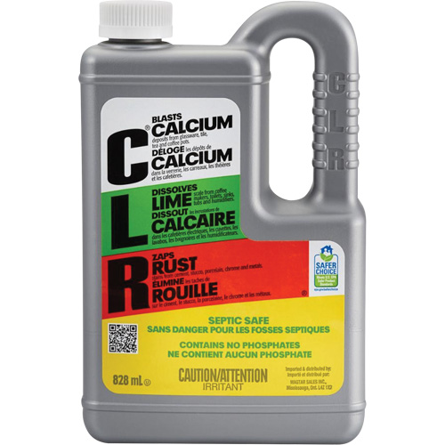 D&eacute;capant pour calcium, chaux et rouille CLR, 828 ml, Bouteille PB Rental Co. Ltd.
