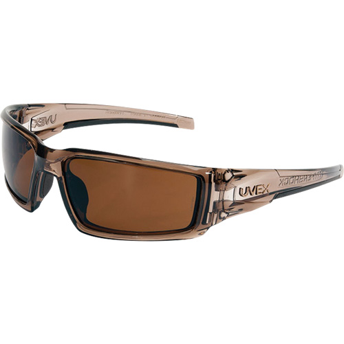 Lunettes de s&eacute;curit&eacute; Uvex Hypershock, Lentille Espresso, Anti-&eacute;gratignures/Polaris&eacute;, ANSI Z87+ PB Rental Co. Ltd.