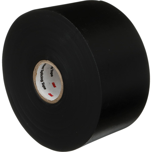 Ruban d'&eacute;pissage sans support en caoutchouc de calibre professionnel Scotch, 50,8 mm (2") la x 9 m (30') lo, 30 mils, Noir PB Rental Co. Ltd.