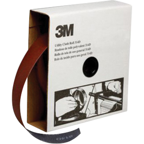 Utility Sanding Roll, Aluminum Oxide, 2" W x 150' L, P400 Grit PB Rental Co. Ltd.