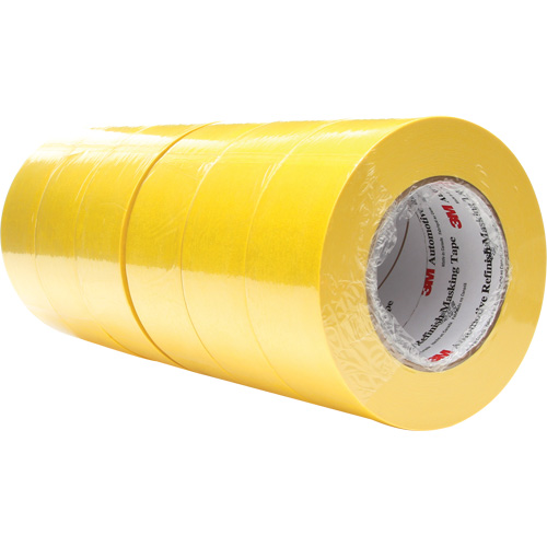 Automotive Refinish Masking Tape 388N, 48 mm (2") x 55 m (180'), Yellow PB Rental Co. Ltd.