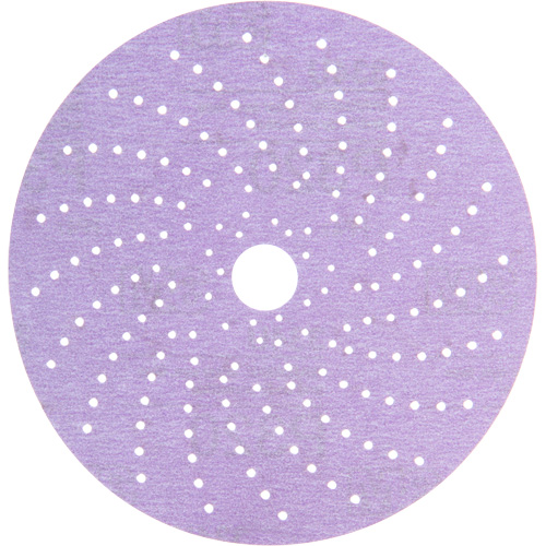 Disque de ponçage net mauve Hookit, 6" dia., Grain 320+, Oxyde d'aluminium PB Rental Co. Ltd.
