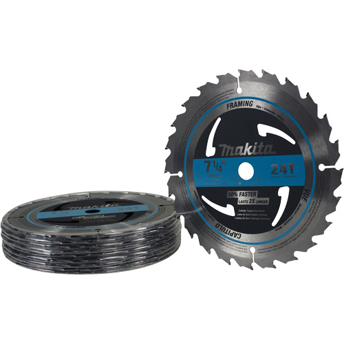 Carbide-Tipped Circular Framing Saw Blade, 7-1/4", 24 Teeth, Wood Use PB Rental Co. Ltd.