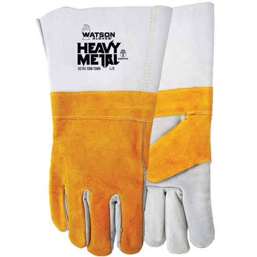 Cow Town Flame-Resistant Gloves, Split Cowhide, Size Small PB Rental Co. Ltd.