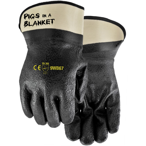 Pigs in a Blanket Coated Gloves, One Size, Nitrile/PVC Coating PB Rental Co. Ltd.