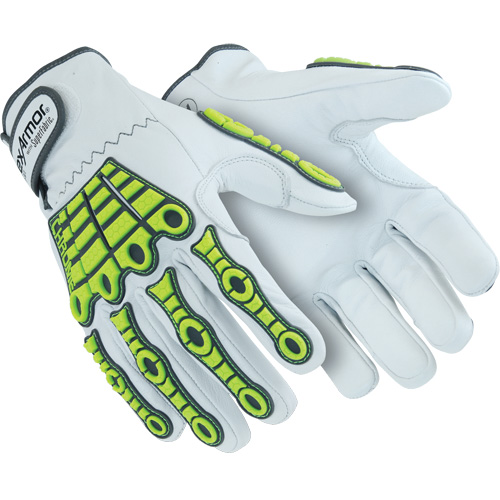 Chrome Series&reg; 4080 Cut-Resistant Gloves, 8/Medium, Goatskin Palm, Hook & Loop Cuff PB Rental Co. Ltd.