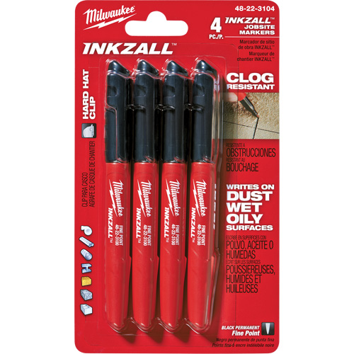 Inkzall Marker, Fine, Black PB Rental Co. Ltd.