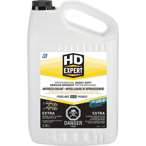 Antigel/liquide de refroidissement pour flotte mixte de service lourd et dur&eacute;e de vie prolong&eacute;e Turbo Power, 3,78 L, Gallon PB Rental Co. Ltd.