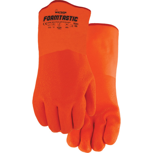 Gants Foamtastic, Taille unique, R&ecirc;vetement PVC, Enveloppe en Mousse PB Rental Co. Ltd.