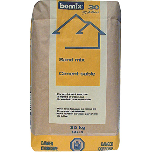 Portland Cement & Sand Mix, 66 lbs. ( 30 kg )/66 lbs. (30 kg) PB Rental Co. Ltd.